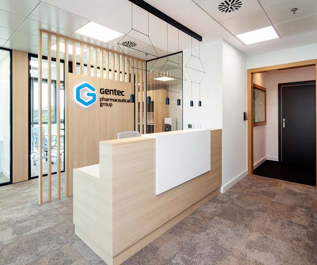 Gentenc Recepción Oficinas | Prodeca Barcelona