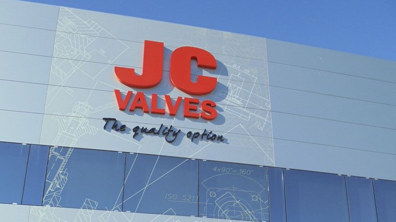 Reformas De Naves Industriales Logo Corporeo Jc Valves